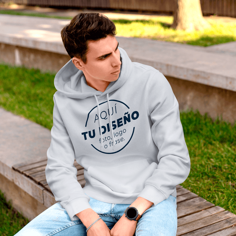 Sudadera Blanca Capucha